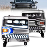 VLAND LED Headlights For 2016-2018 Chevrolet Silverado 1500